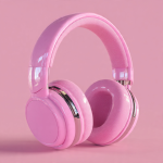 mellondeal pink headphones