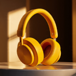 mellondeal yellow headphones