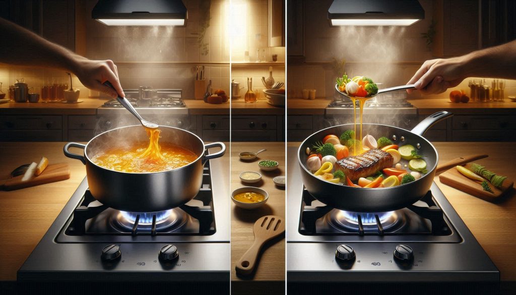 ceramic and ceramic coated cookware performance comparison during cooking