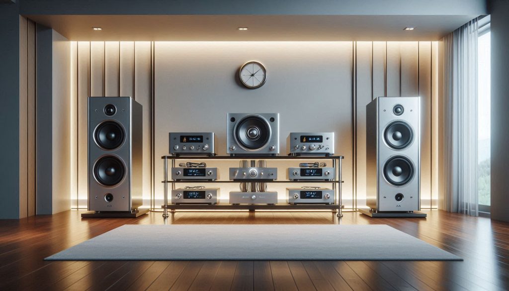 clean luxury two channel stereo listening room mellondeal