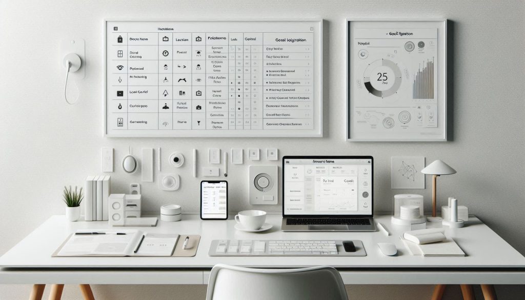 Smart home device inventory and goal planning for unified app control