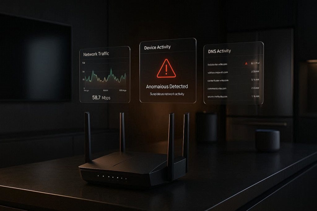 monitoring smart appliance behavior to detect network anomalies and security threats