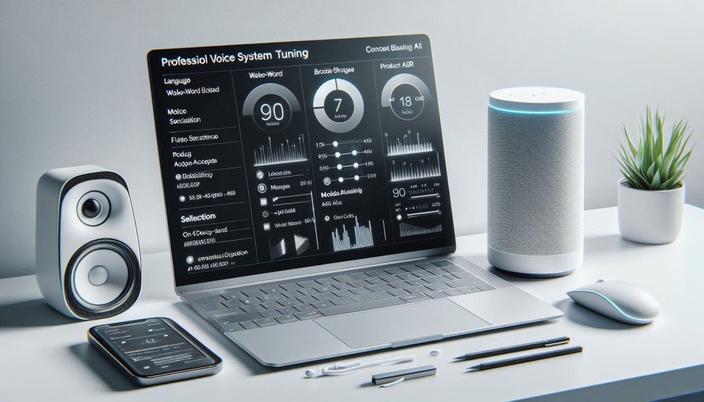 Tuning voice assistant software settings and models to improve recognition accuracy