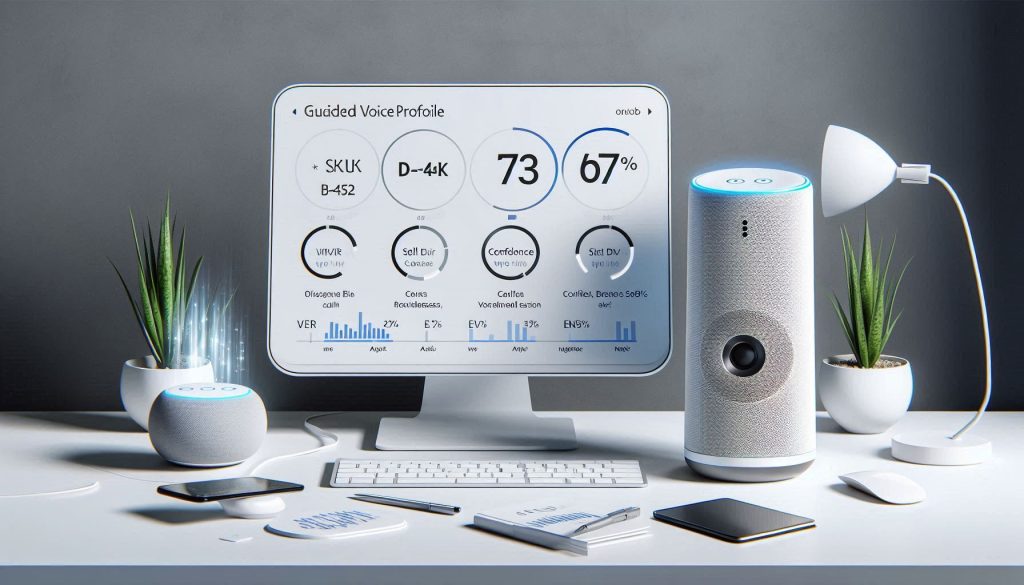 Training and personalizing a voice profile to improve voice assistant accuracy and confidence